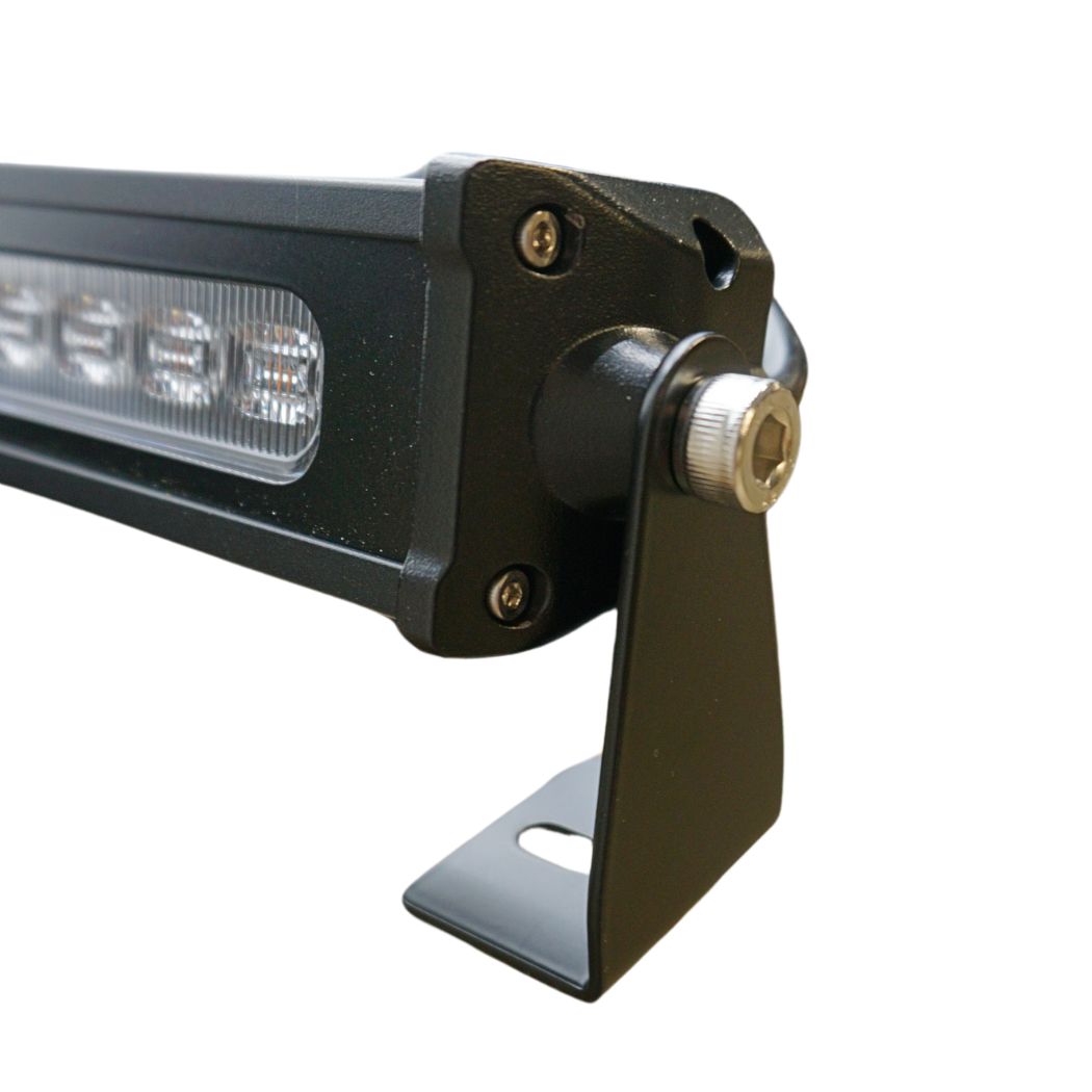 Rampe défilante à modules leds orange
