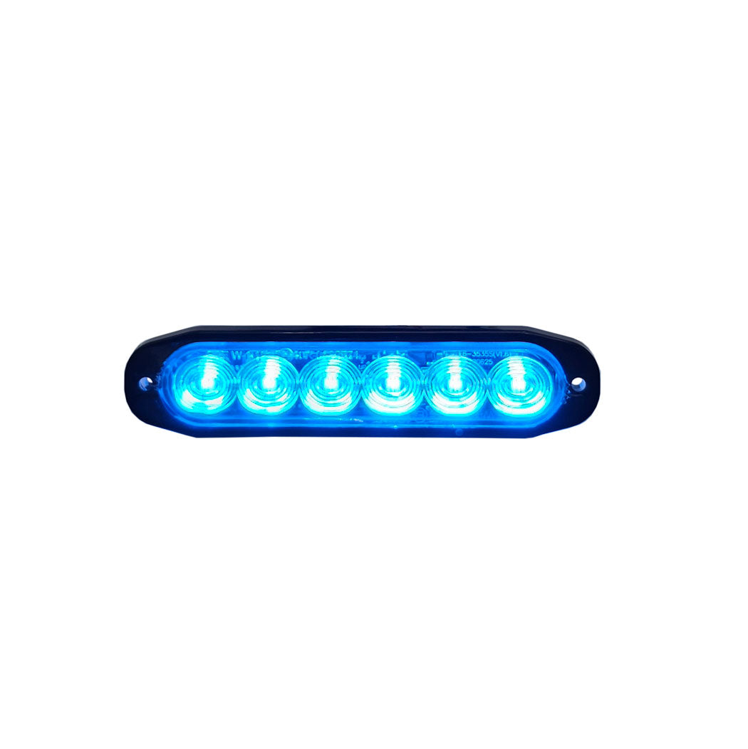 Feu flash extra plat 7 mm bleu