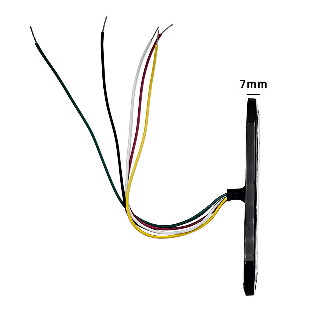 Feu flash extra plat 7 mm bleu