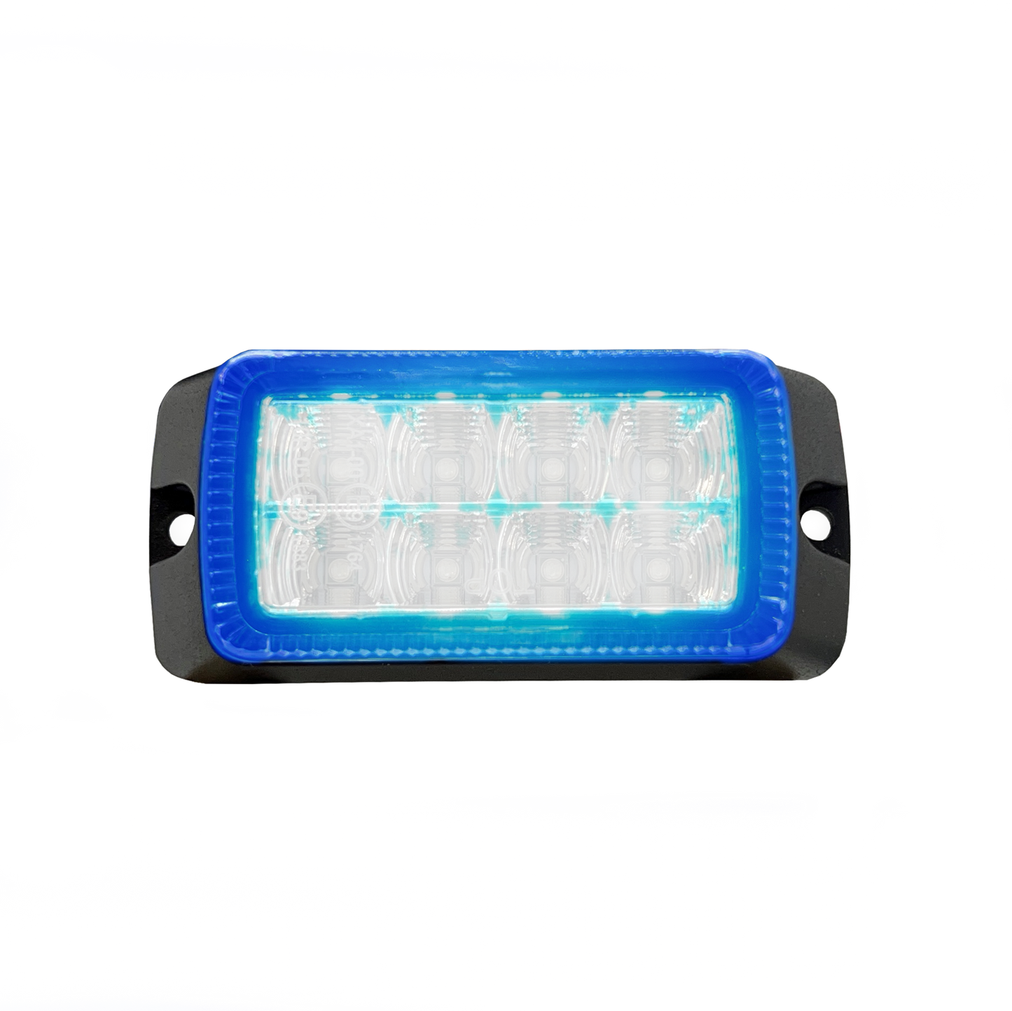 Feu de pénétration bleu double rangée