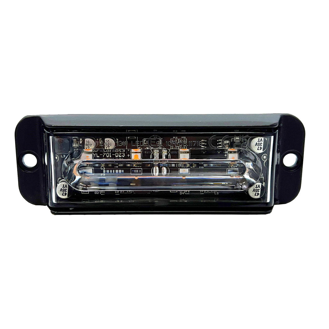 Feu à éclat led bicolore orange blanc