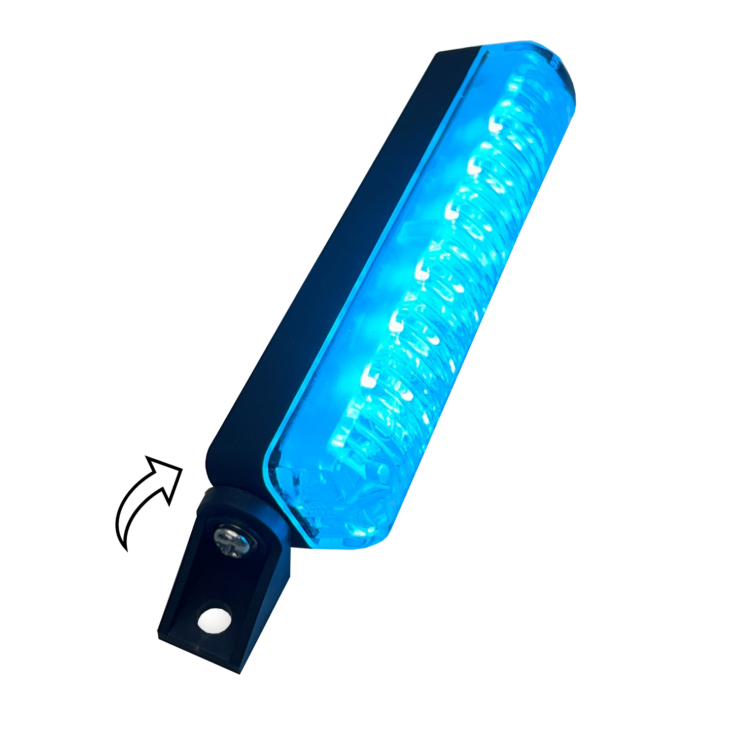 Feu de pénétration orientable bleu