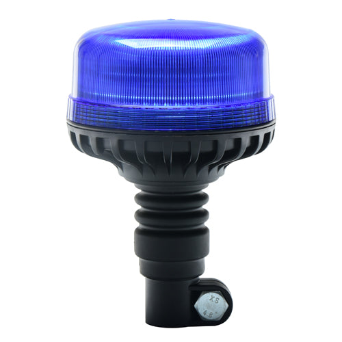 Feu bleu à éclats