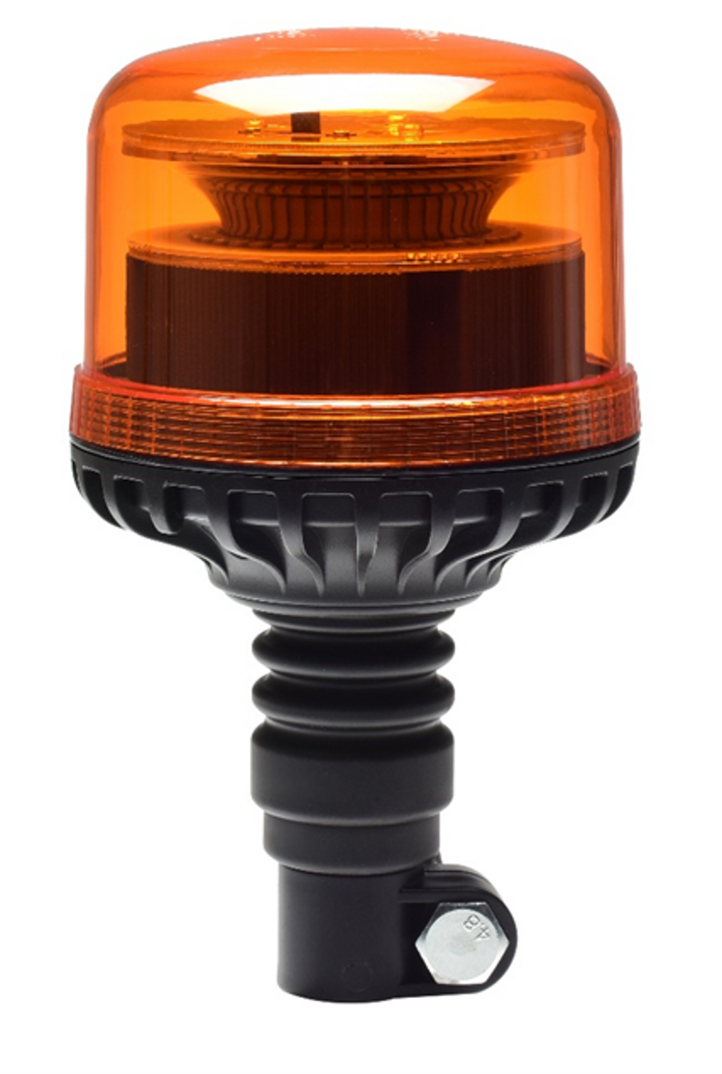 Gyrophare à leds orange sur hampe Classe 1