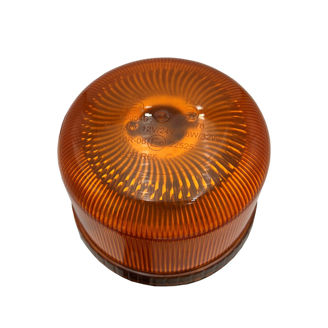 Gyrophare à leds orange fixation 3 points Classe 2