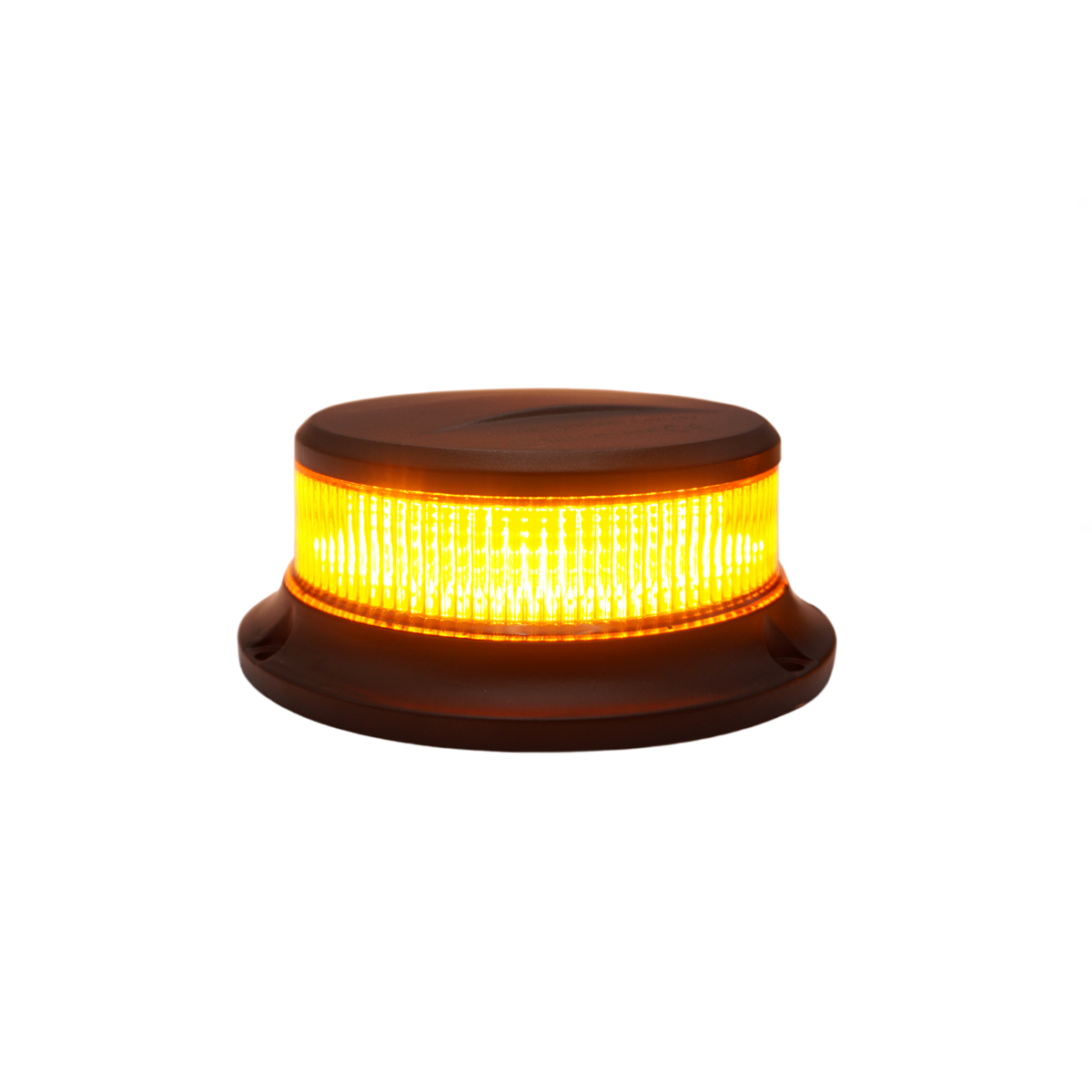 Gyrophare Led Extra plat à fixation 3 points orange Classe 1