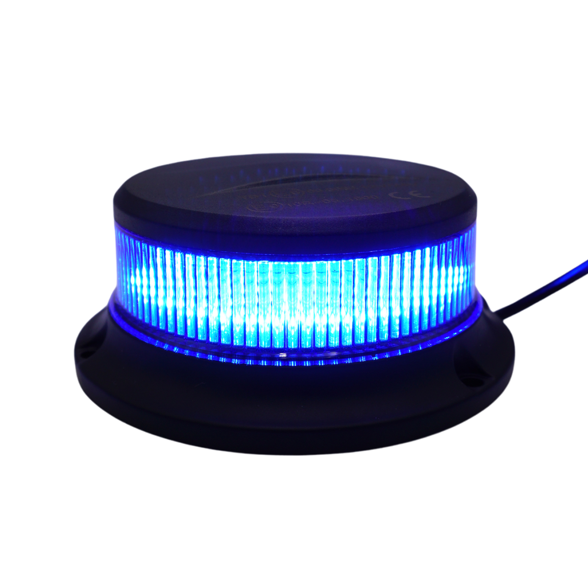 Gyrophare Led Extra plat à fixation magnétique bleu Classe 1