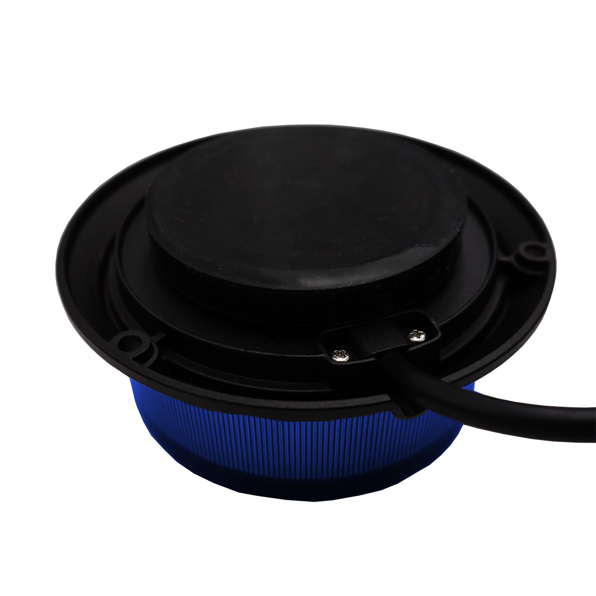 Gyrophare Led Extra plat à fixation magnétique bleu Classe 2