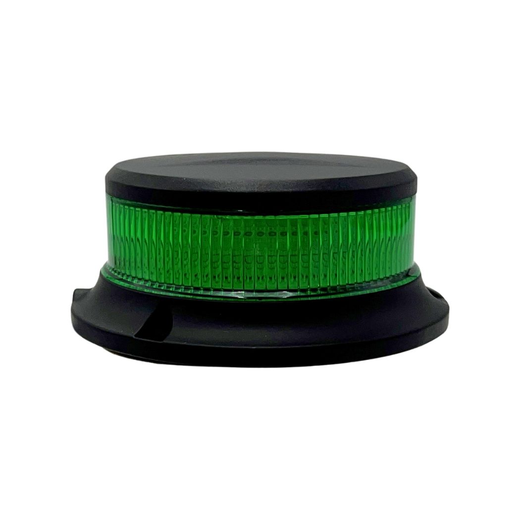Gyrophare leds vert extra plat Classe 1