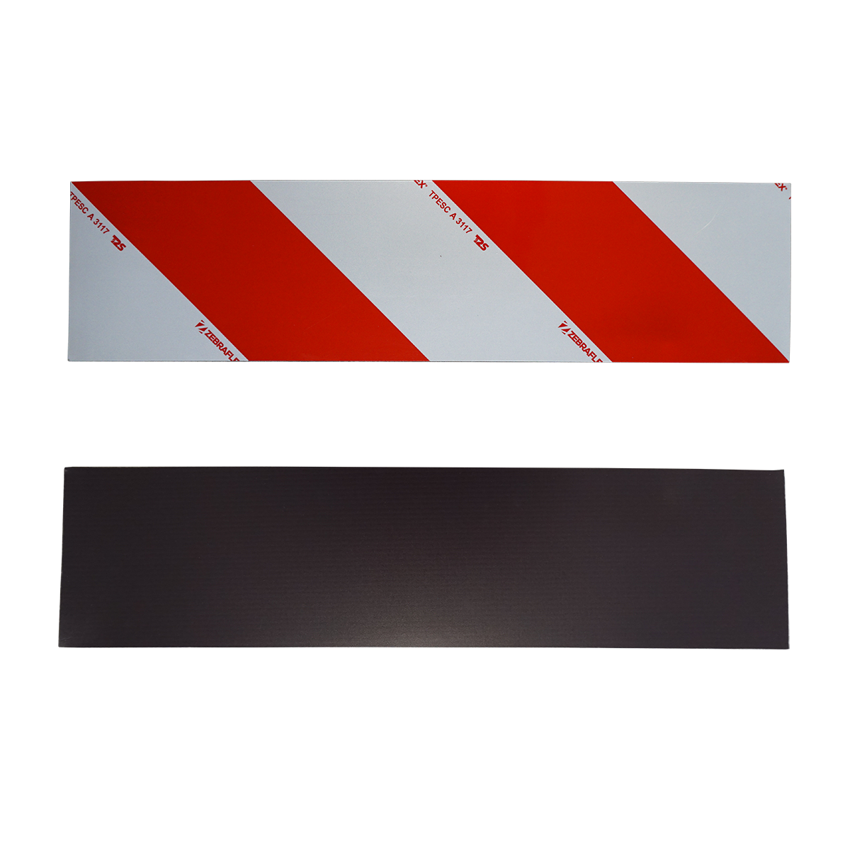 Kit de bandes alternées rouge et blanche magnétique