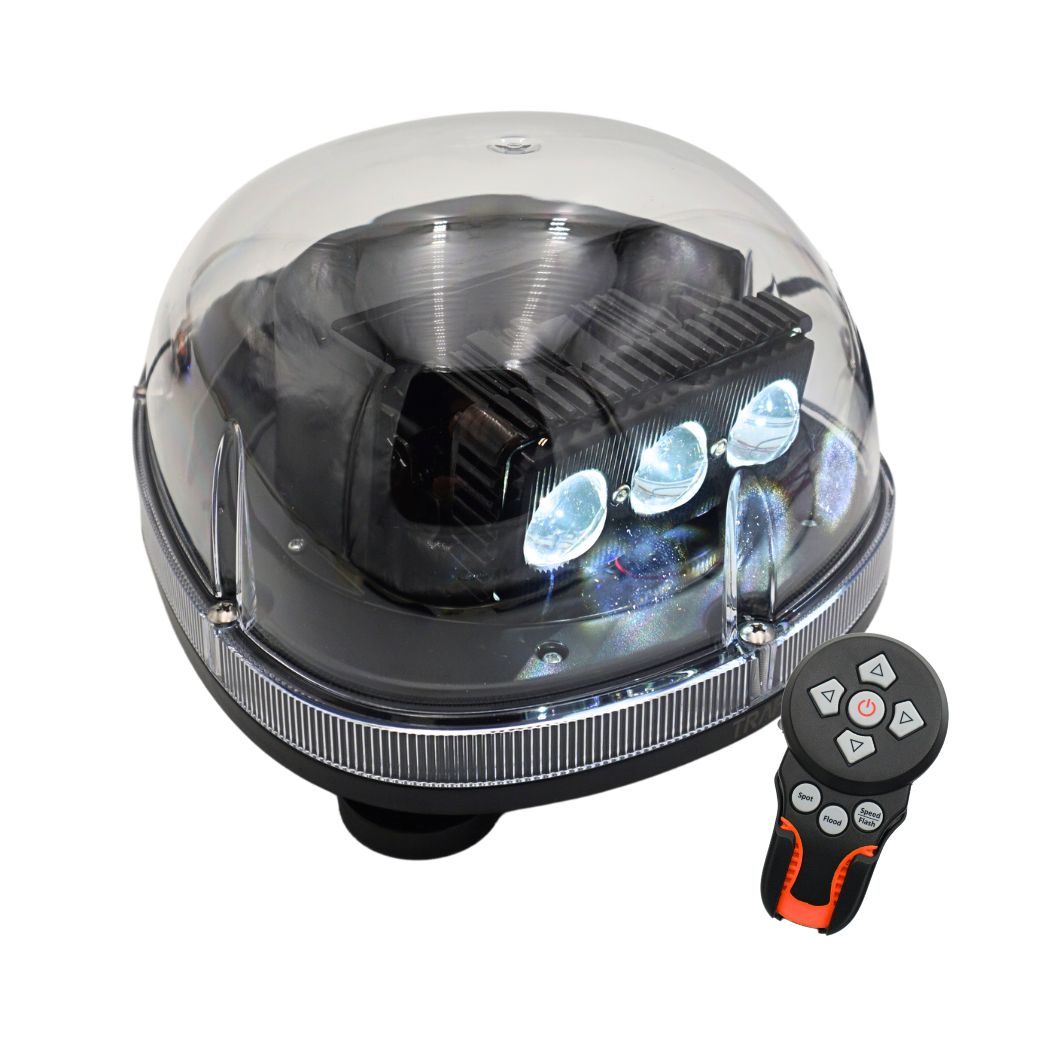 Projecteur de recherche rotatif magnétique