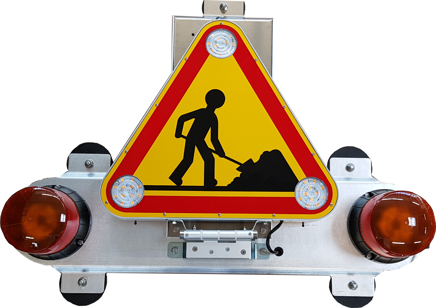 Barre Triflash 500mm à fixation magnétique en aluminium