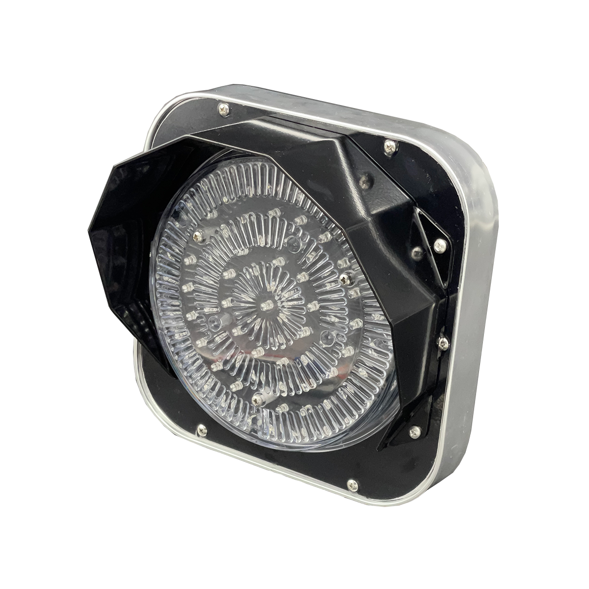 Feu simple Led 200mm mode flash à caisson plat