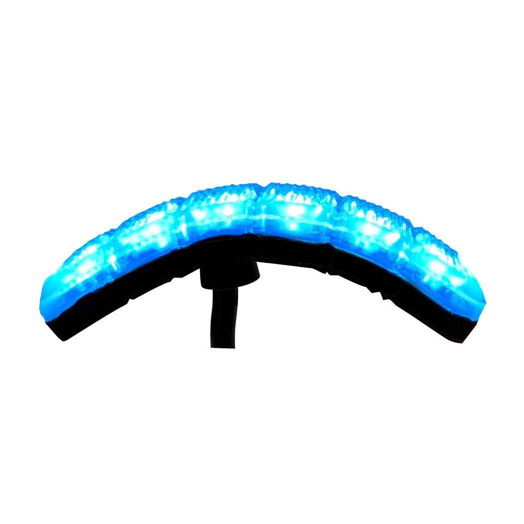 Feu de pénétration bleu flexible