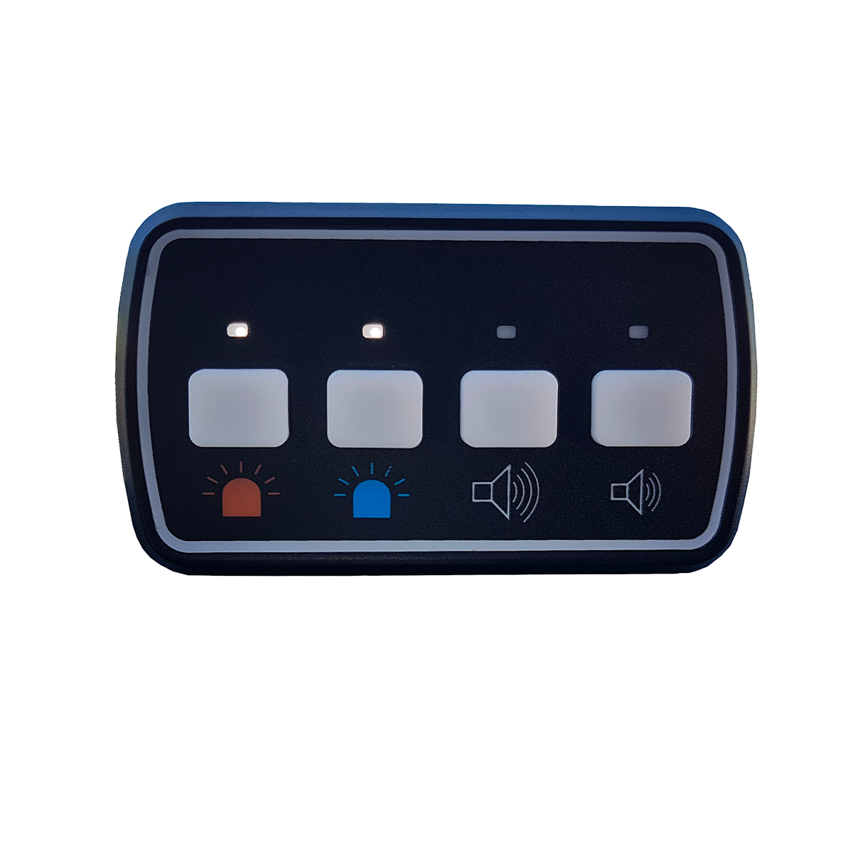 Boitier de commande 4 touches pour véhicule prioritaire