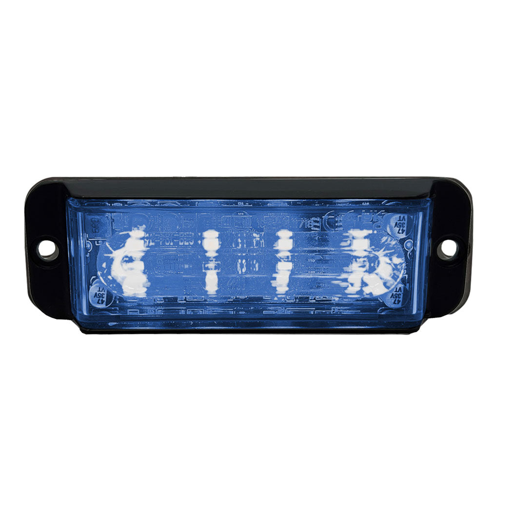 Feu à éclats à leds bleu