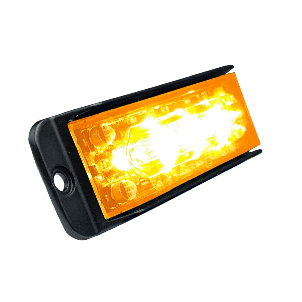 Feu à éclats à leds orange