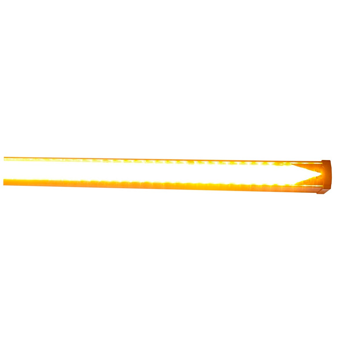 Rampe défilante forme flèche latérale