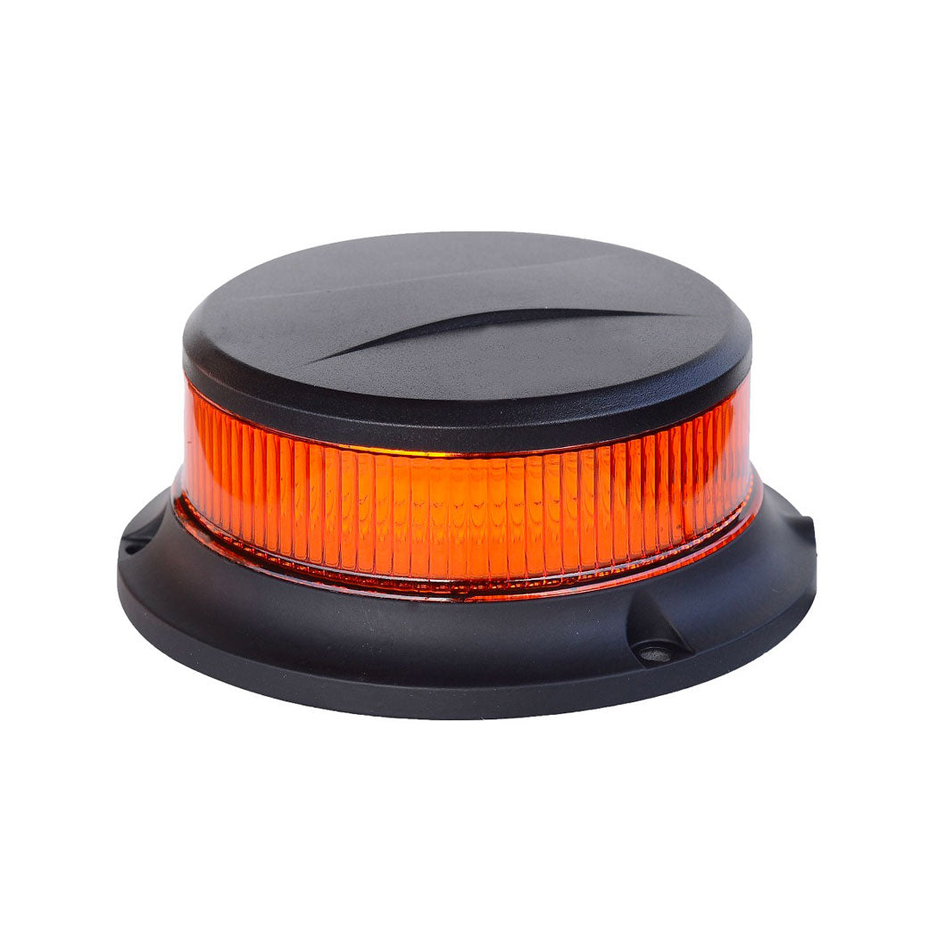 Gyrophare Led Extra plat à fixation 3 points orange Classe 1