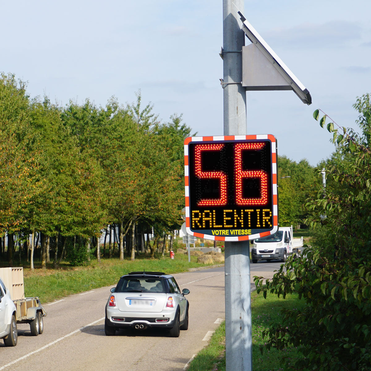 Radar Pédagogique V400 Solaire Fabriqué en France