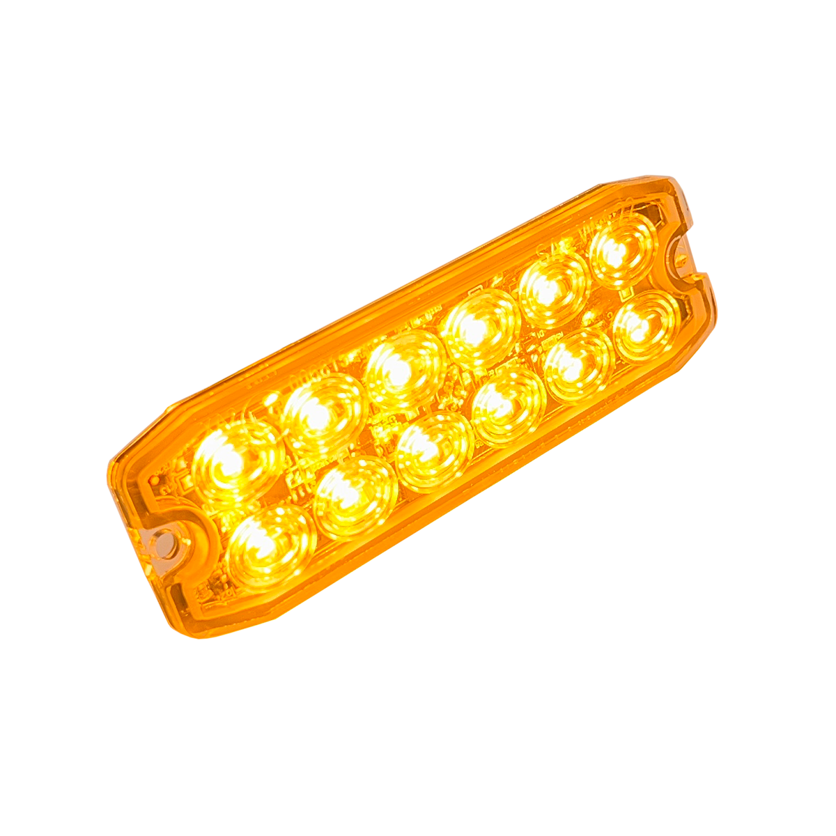 Feu flash extra plat 12 leds