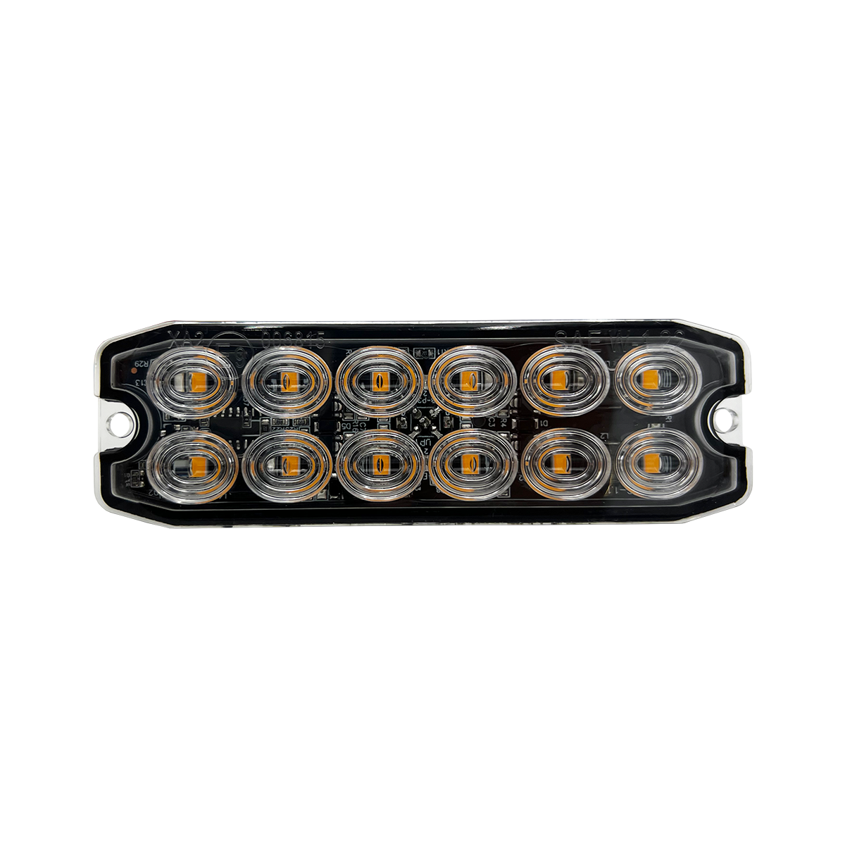 Feu flash extra plat 12 leds