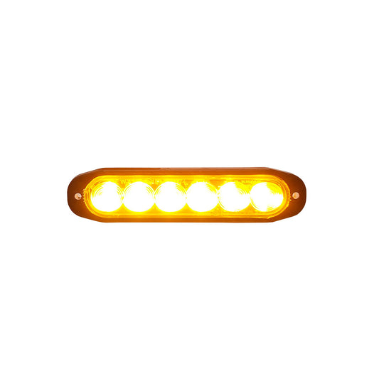 Feu flash extra plat 7 mm orange
