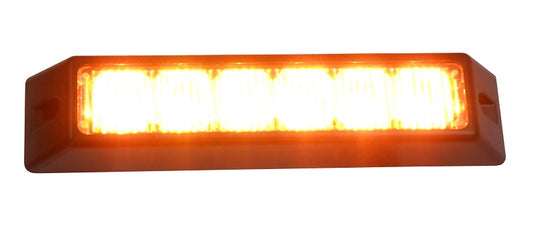 Feu de pénétration orange 6 leds