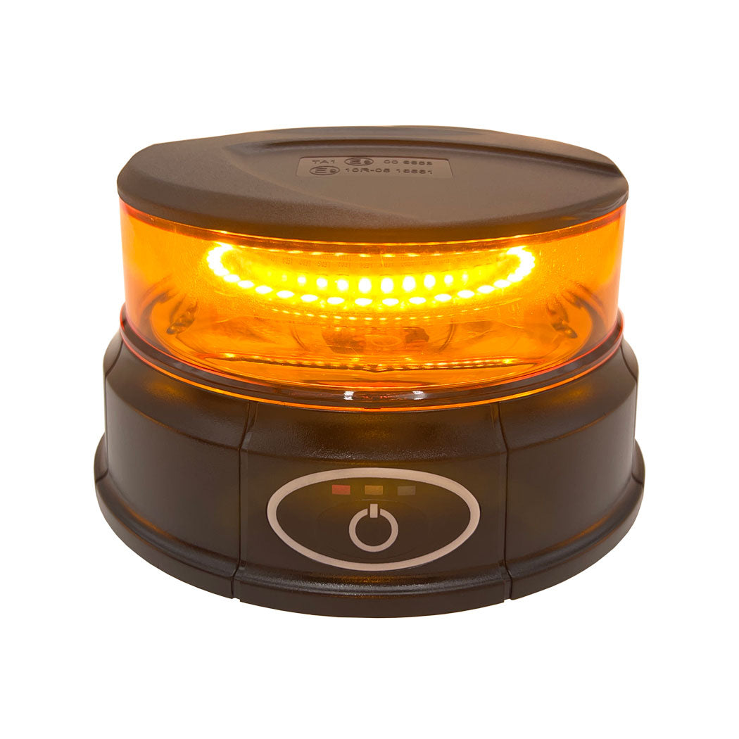 Gyrophare autonome sur batterie leds orange