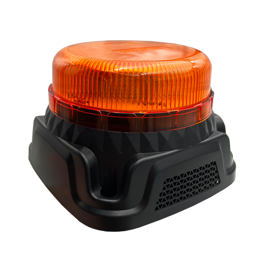 Gyrophare orange avec buzzer intégré