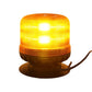 Gyrophare à leds orange fixation magnétique Classe 2 (câble 5m)
