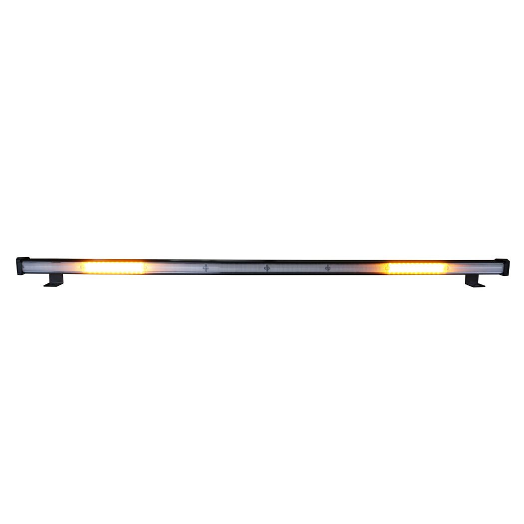 Rampe défilante orange 8 modules leds avec boiter