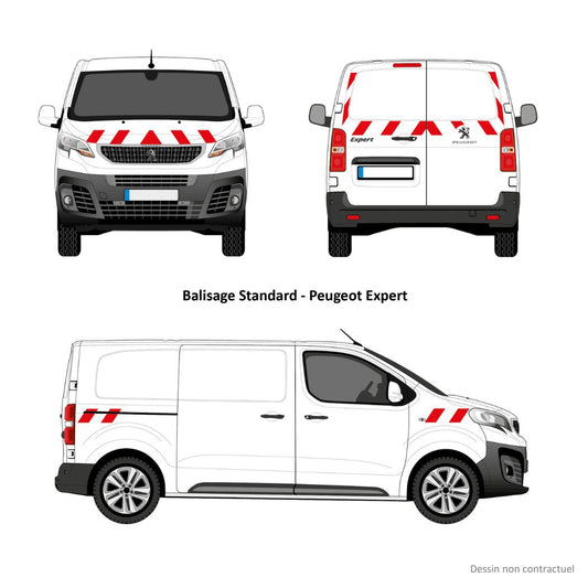 Kit balisage pré-découpé pour Expert