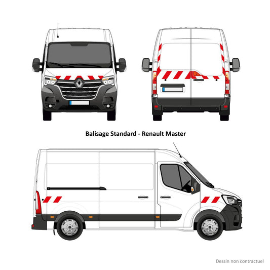 Kit balisage pré-découpé pour Master