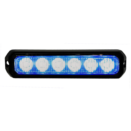 Feu de pénétration 6 leds bleues