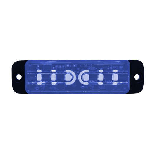 Feu de pénétration bleu 6 leds