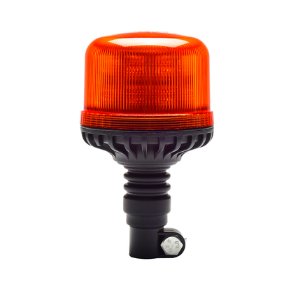 Gyrophare à leds orange sur hampe