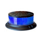 Gyrophare Led Extra plat à fixation 3 points bleu